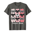 Soccer Mom Coquette Bow Soccer Mom T-Shirt - Casual Everyday Wear Unisex - T-Shirt, Sweatshirt, Hoodie