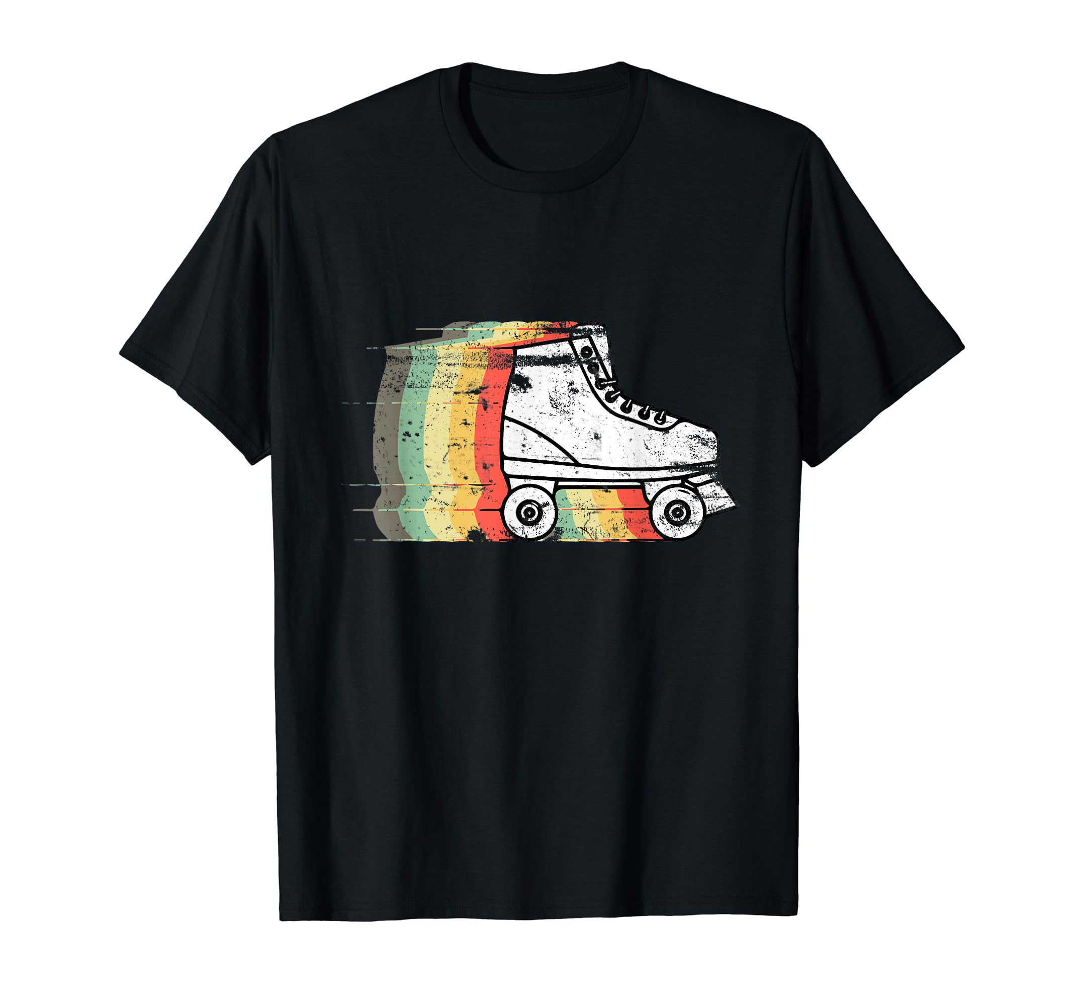 Roller Skate Skating 70S Gift T-Shirt - Unique Graphic Men Women - T-Shirt, Sweatshirt, Hoodie