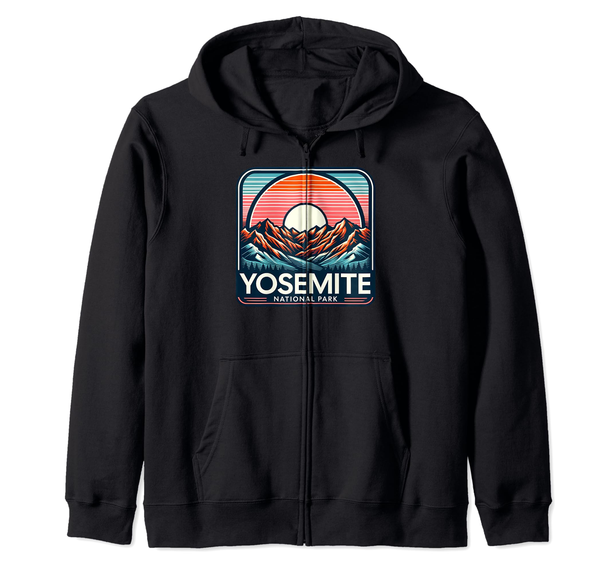 Yosemite National Park California Sweatshirt - Custom Art Print Men Women - T-Shirt, Sweatshirt, Hoodie