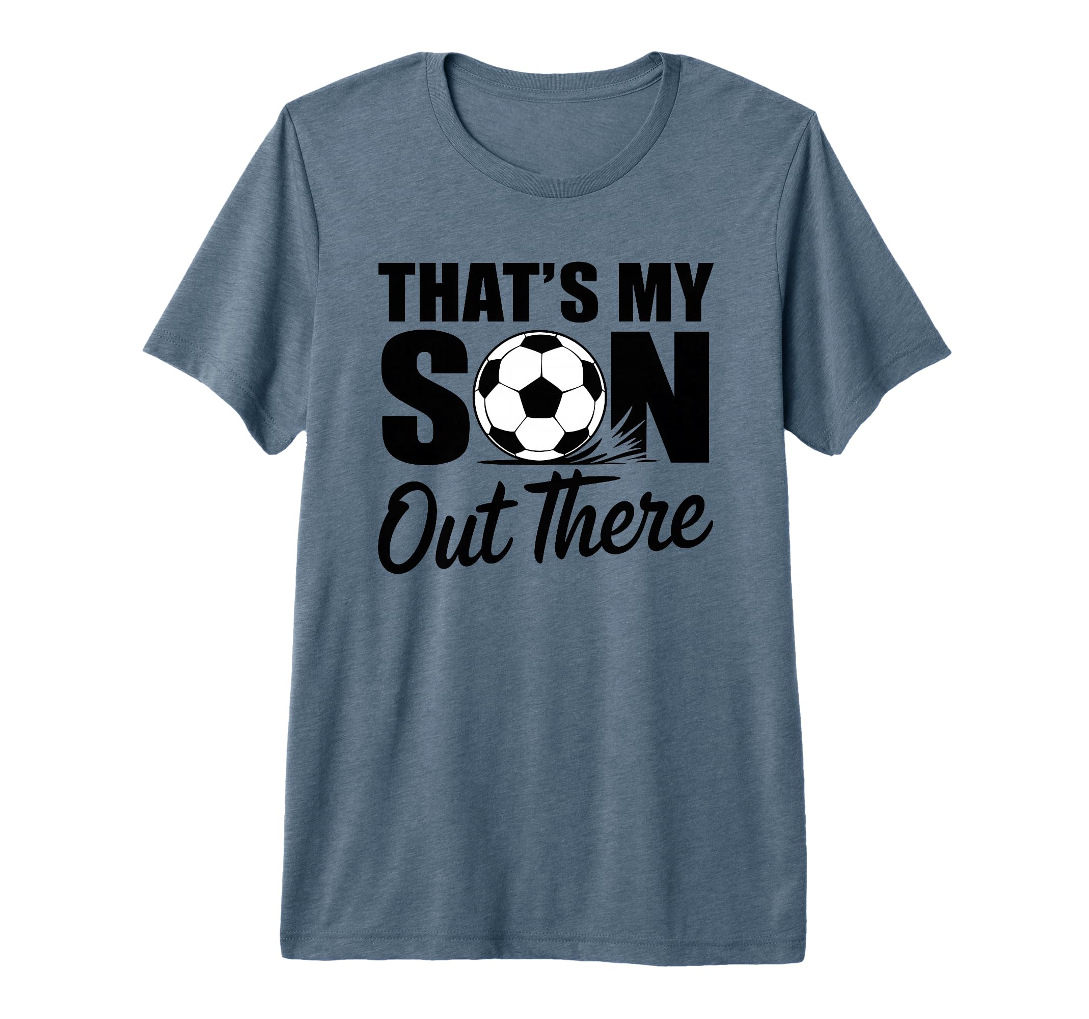 Soccer Mom Dad Proud Parent Game Day Tri T-Shirt - Unique Graphic Unisex - T-Shirt, Sweatshirt, Hoodie