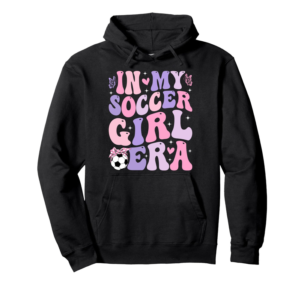 My Soccer Era Groovy Soccer Hoodie - Trendy Graphic Unisex - T-Shirt, Sweatshirt, Hoodie