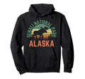 Denali National Park Alaska Usa Outdoor Hoodie - Novelty Apparel for Adults - T-Shirt, Sweatshirt, Hoodie