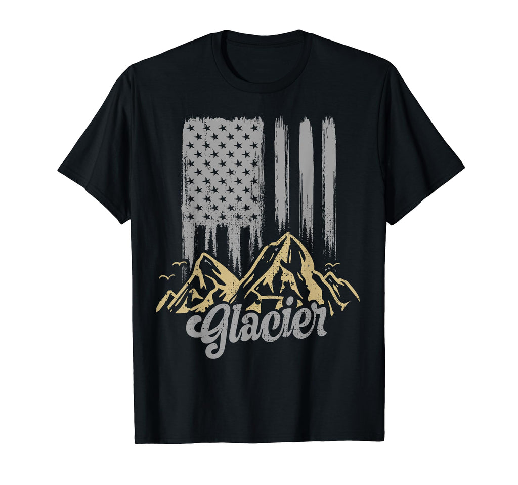 Glacier National Park Us Glacier T-Shirt - Casual Everyday Wear Men Women - T-Shirt, Sweatshirt, Hoodie