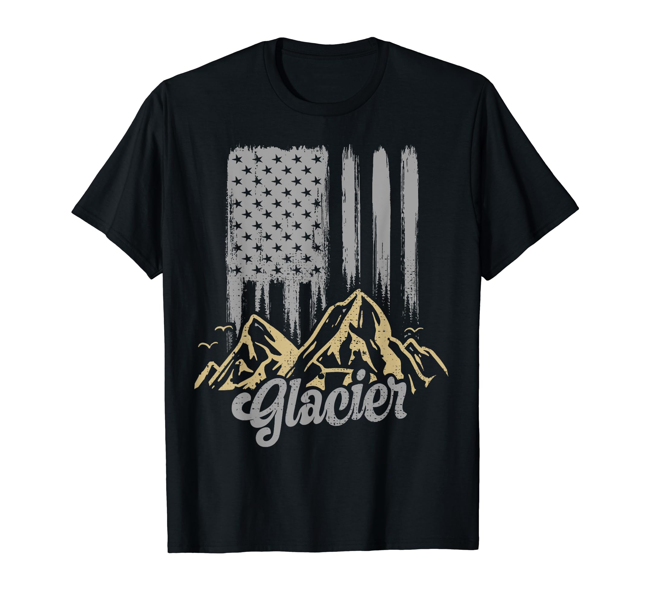 Glacier National Park Us Glacier T-Shirt - Casual Everyday Wear Men Women - T-Shirt, Sweatshirt, Hoodie