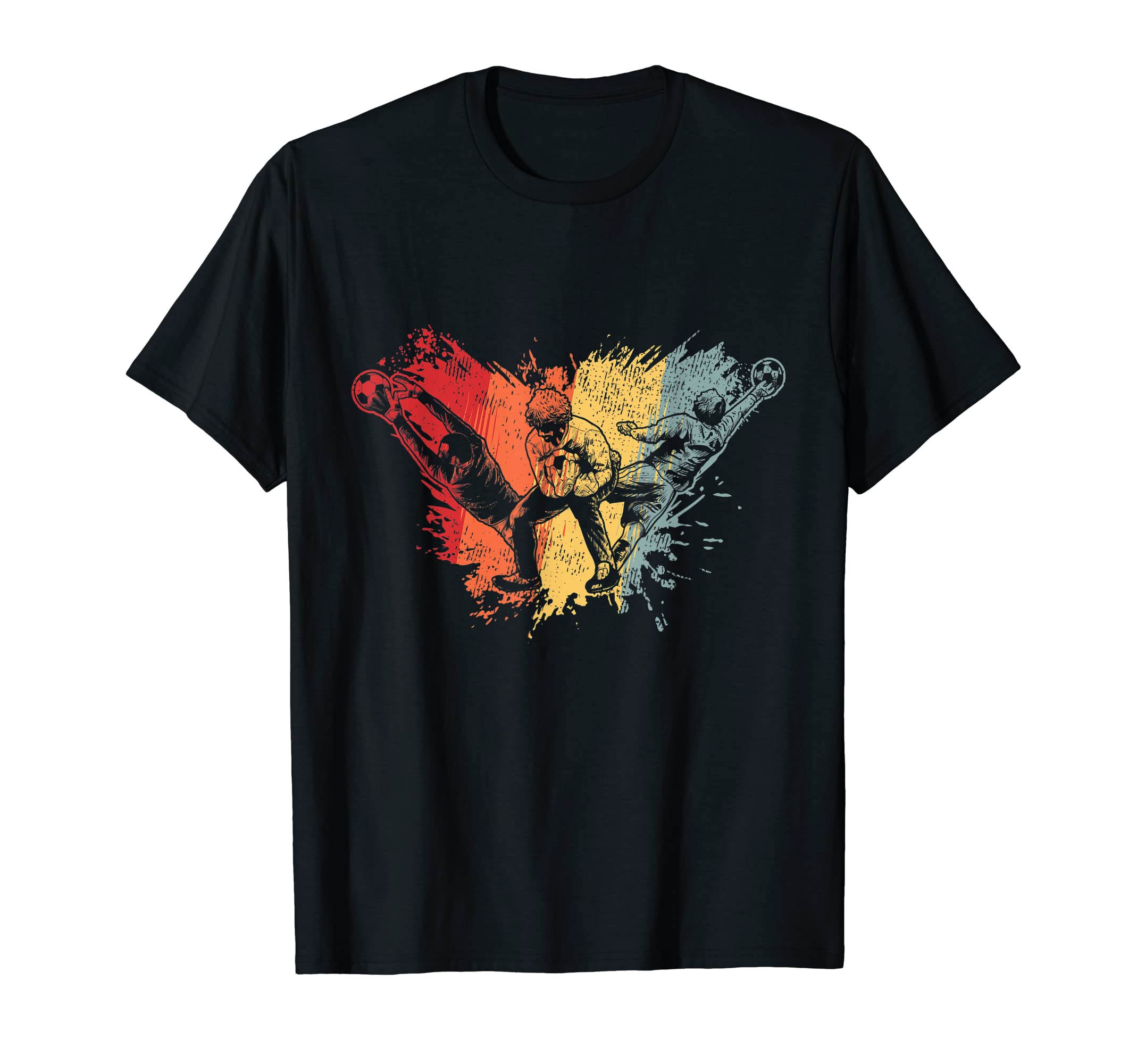 Football Soccer Player Goalie Keeper T-Shirt - Unique Graphic Men Women - T-Shirt, Sweatshirt, Hoodie