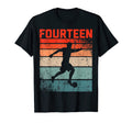14Th Birthday Soccer 14 Years Old T-Shirt - Trendy Graphic Men Women - T-Shirt, Sweatshirt, Hoodie