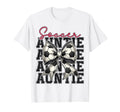 Soccer Auntie Funny Coquette Bow T-Shirt - Novelty Apparel for Adults - T-Shirt, Sweatshirt, Hoodie