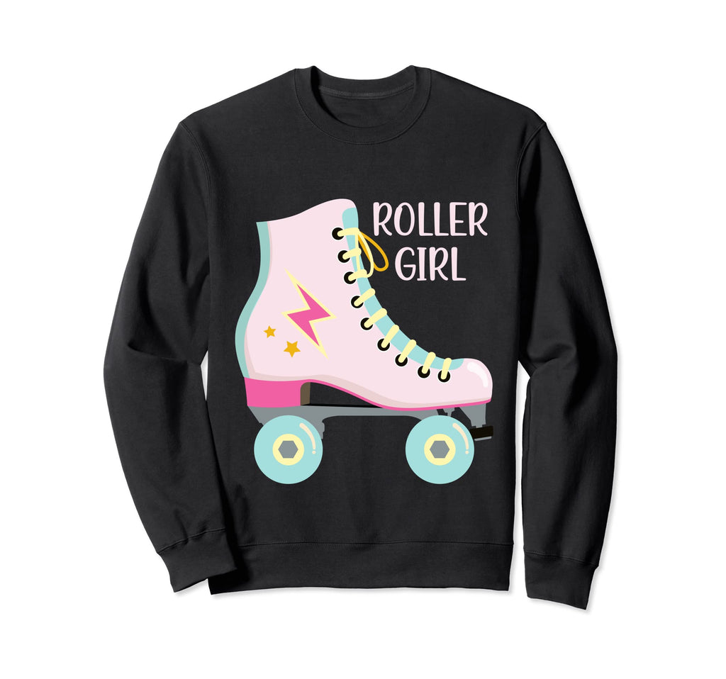 Roller Skater Skating Womens Sweatshirt - Fun Novelty Design for Adults - T-Shirt, Sweatshirt, Hoodie