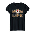Womens Leopard Soccer Mom Life T-Shirt - Unique Graphic for Adults - T-Shirt, Sweatshirt, Hoodie
