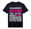 Mens Goalkeepers Mom Mothers Day Sport T-Shirt - Trendy Graphic for Adults - T-Shirt, Sweatshirt, Hoodie