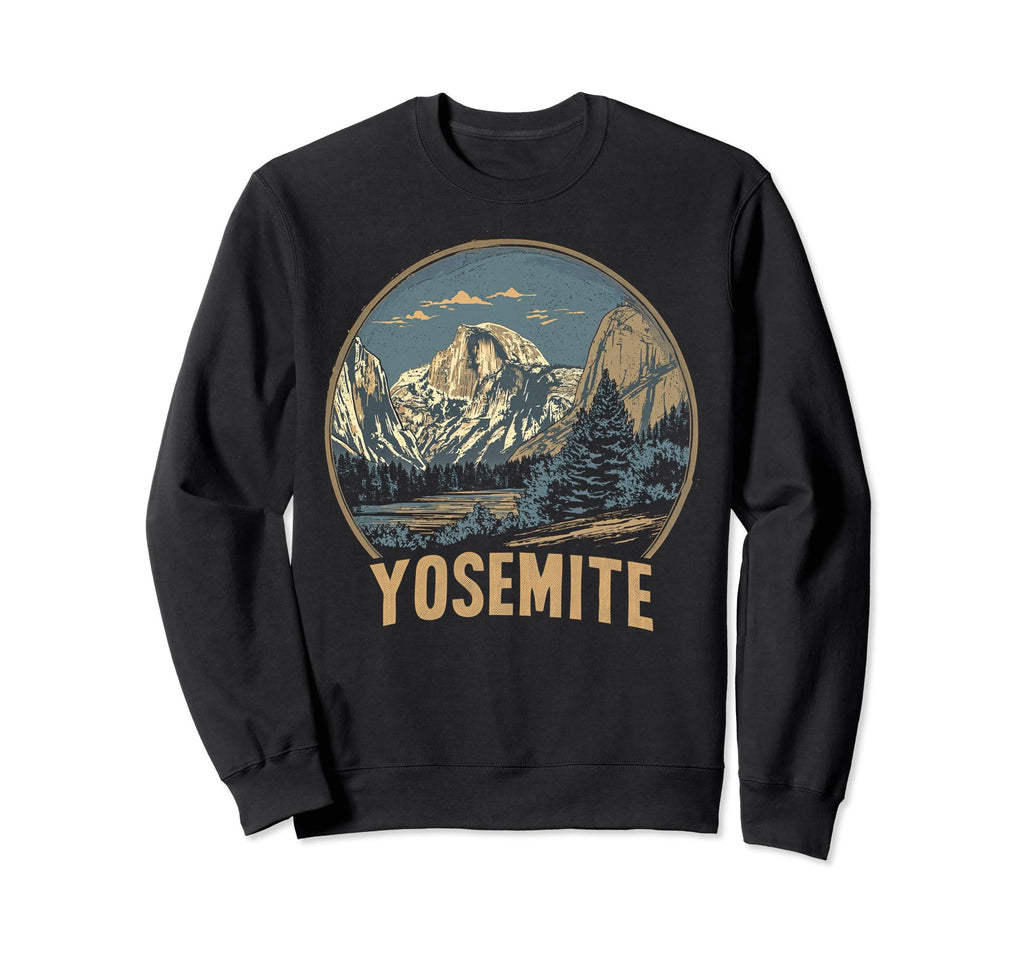 Yosemite Us National Park Sweatshirt - Graphic Print for Adults - T-Shirt, Sweatshirt, Hoodie