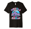 Funny Roller Skater Wheels Before T-Shirt - Streetwear Style for Adults - T-Shirt, Sweatshirt, Hoodie