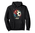 Soccer Coach Training Coaching Hoodie - Minimalist Print for Adults - T-Shirt, Sweatshirt, Hoodie