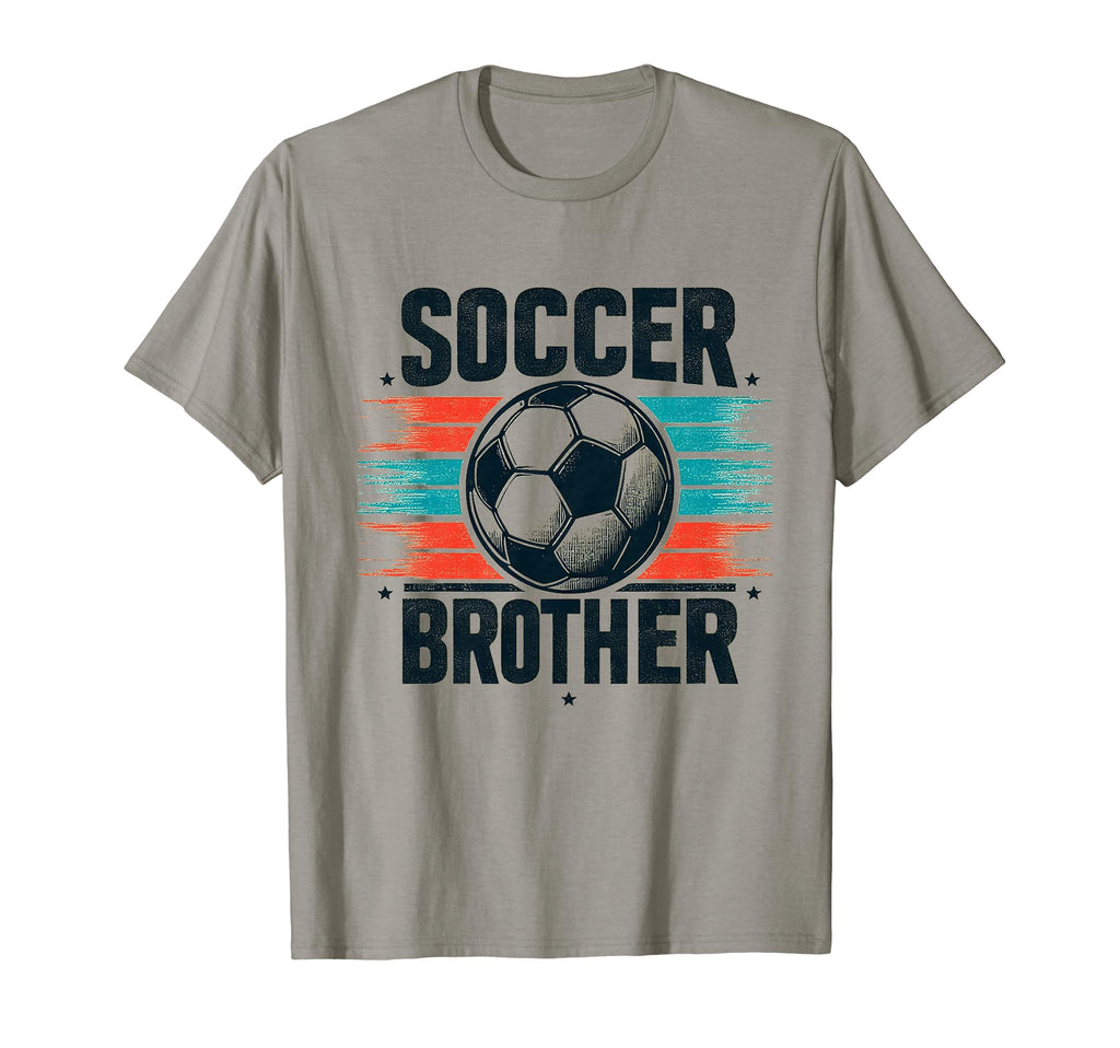 Soccer Brother Family Matching Team T-Shirt - Aesthetic Graphic for Adults - T-Shirt, Sweatshirt, Hoodie