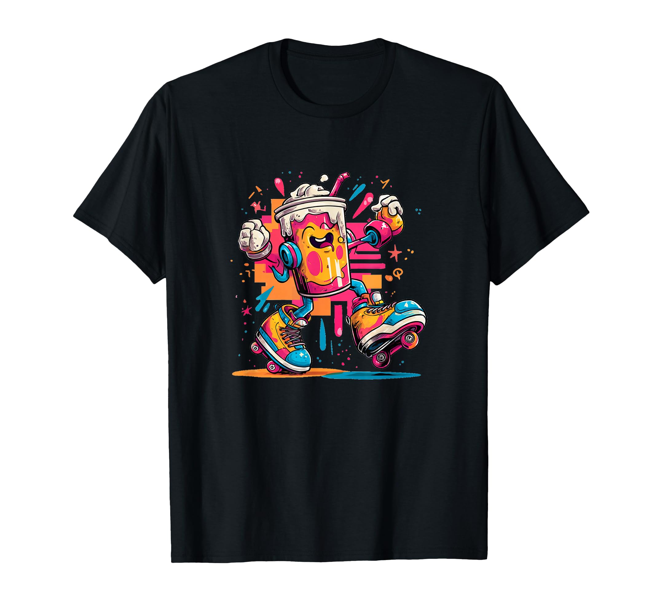 Pretty Colors And Disco Milkshake T-Shirt - Aesthetic Graphic Unisex - T-Shirt, Sweatshirt, Hoodie