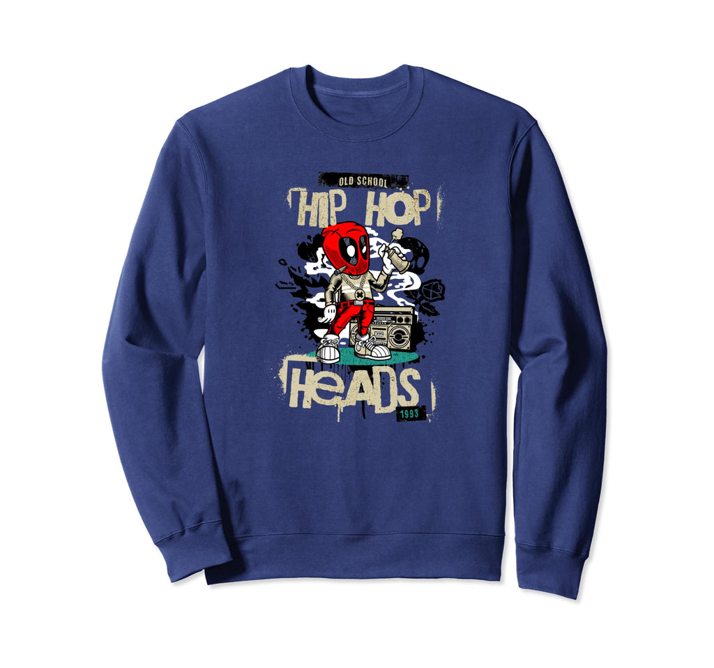 Old School Hiphop Hip Hop Old Sweatshirt - Minimalist Print for Adults - T-Shirt, Sweatshirt, Hoodie