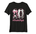 Womens Bow Soccer Football Double T-Shirt - Custom Art Print Men Women - T-Shirt, Sweatshirt, Hoodie