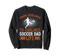 From Sidelines To Carlines Soccer Sweatshirt - Unique Graphic for Adults - T-Shirt, Sweatshirt, Hoodie