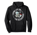 Bleachers Hockey Keeper Mom Hockey Goalie Hoodie - Trendy Graphic Unisex - T-Shirt, Sweatshirt, Hoodie