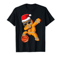 Dabbing Gingerbread Dab Basketball Gift T-Shirt - Novelty Apparel Unisex - T-Shirt, Sweatshirt, Hoodie