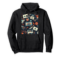 Cassette Tape Music Hoodie - Trendy Graphic Men Women - T-Shirt, Sweatshirt, Hoodie