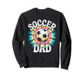 Soccer Dad Tie Dye Spirit Family Pride Sweatshirt - Graphic Print Unisex - T-Shirt, Sweatshirt, Hoodie