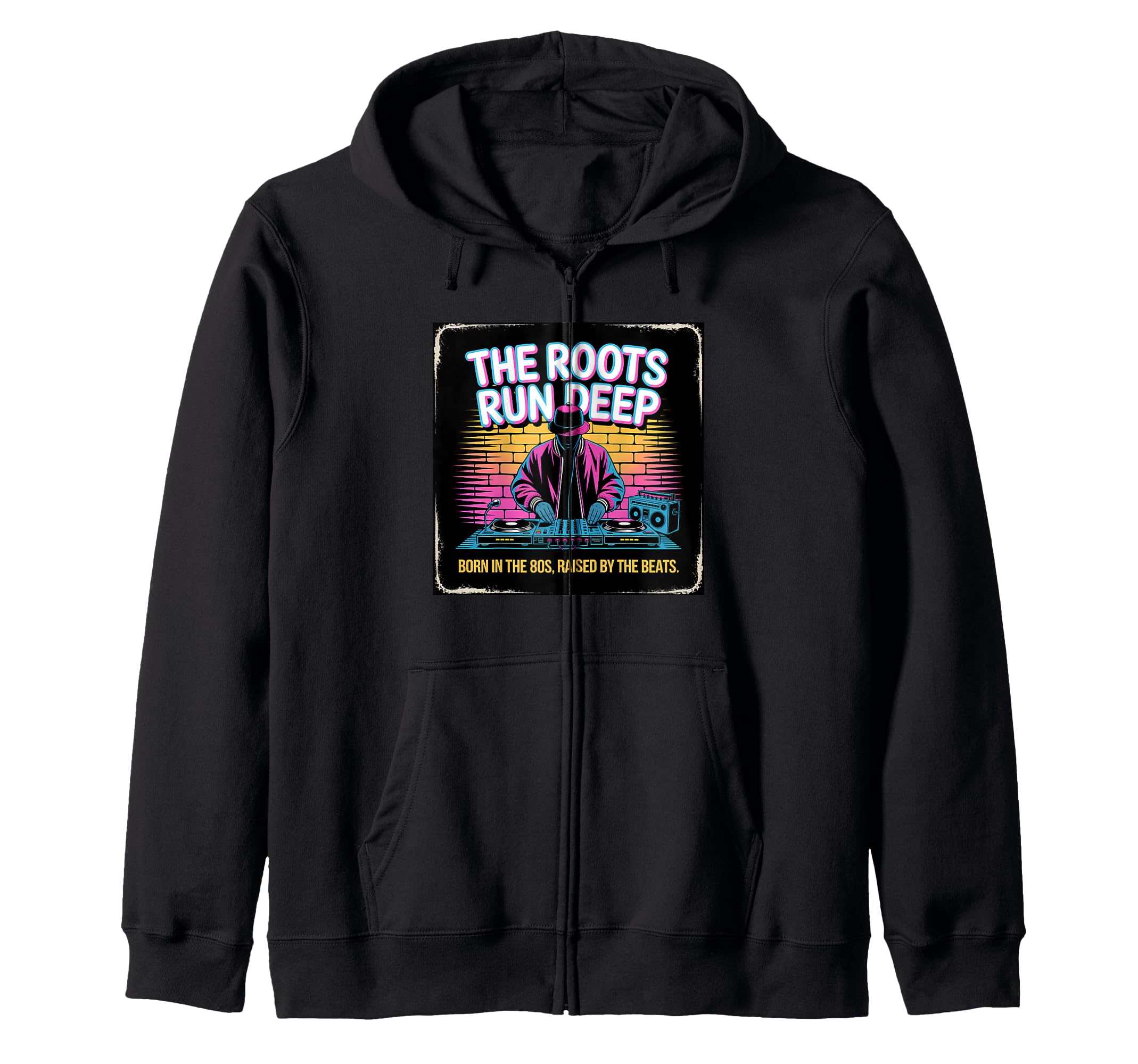 Old School Beats Heritage Sweatshirt - Fun Novelty Design for Adults - T-Shirt, Sweatshirt, Hoodie