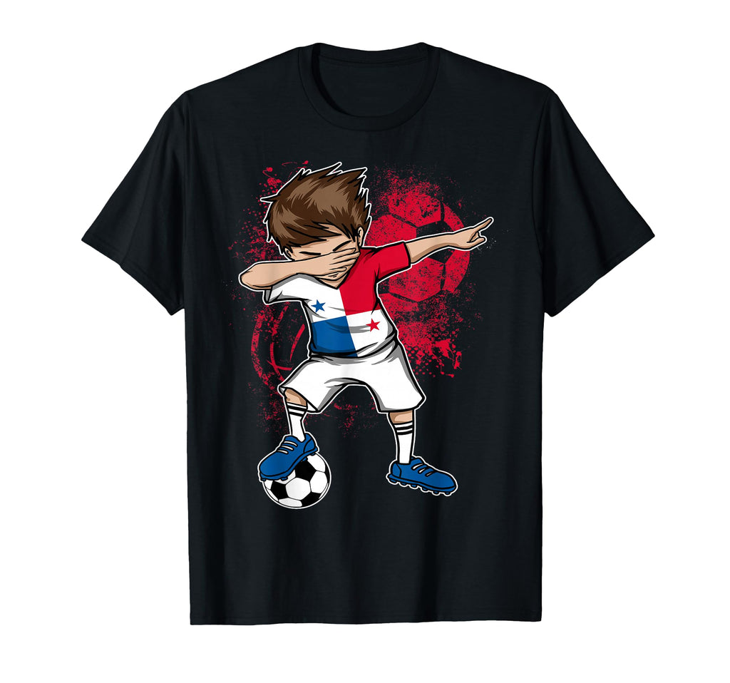 Dabbing Panama Soccer Jersey Football T-Shirt - Custom Art Print for Adults - T-Shirt, Sweatshirt, Hoodie