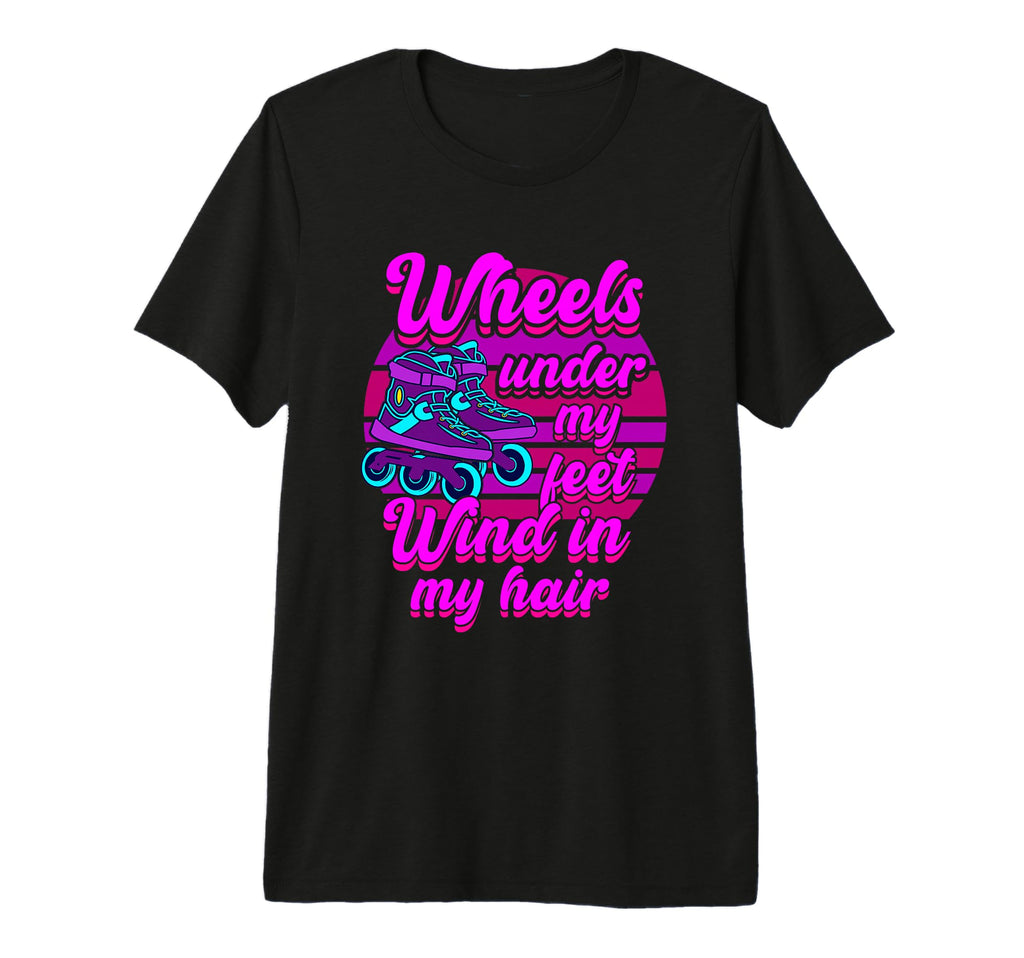 Roller Skating Roller Skate Wheels T-Shirt - Graphic Print for Adults - T-Shirt, Sweatshirt, Hoodie