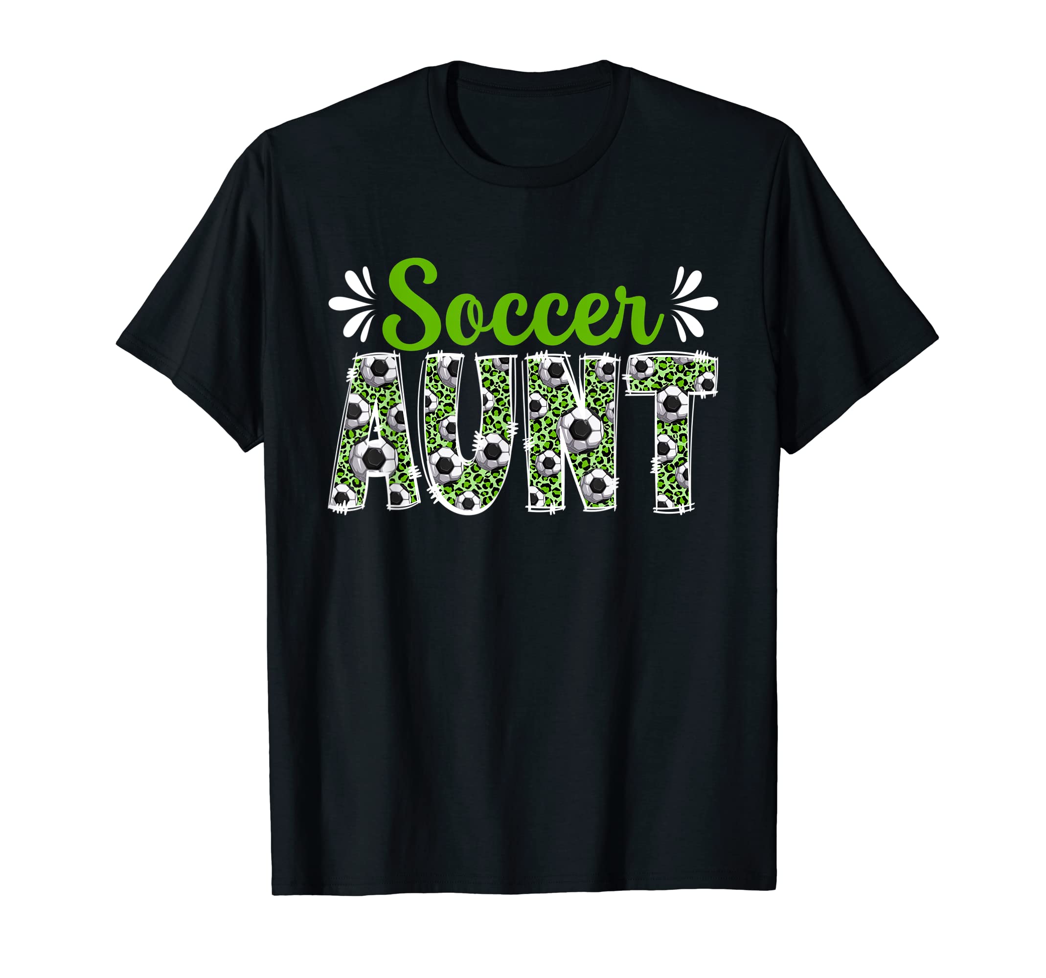 Soccer Aunt Heart Auntie Mothers Day T-Shirt - Fun Novelty Design Unisex - T-Shirt, Sweatshirt, Hoodie