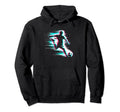 Soccer Player Glitch Soccer Sports Lover Hoodie - Unique Graphic Unisex - T-Shirt, Sweatshirt, Hoodie