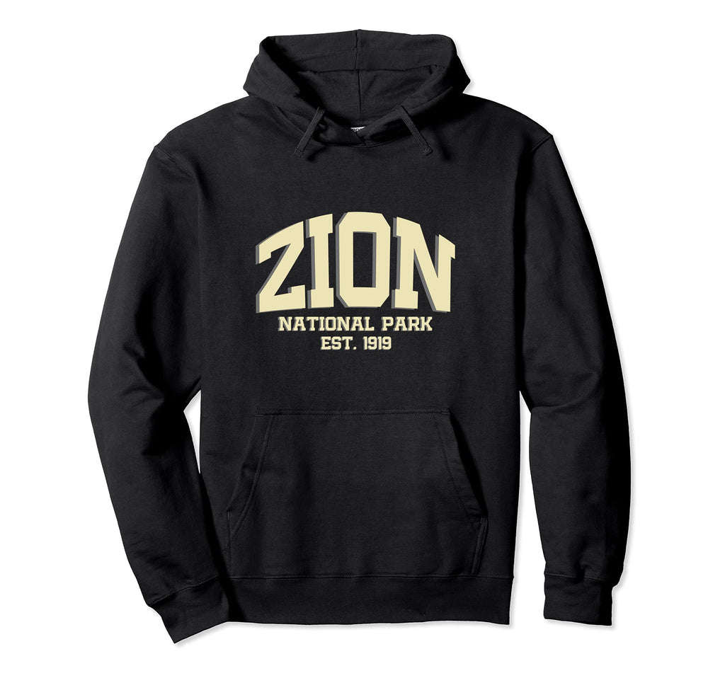 Zion National Park Hoodie - Minimalist Print for Adults - T-Shirt, Sweatshirt, Hoodie