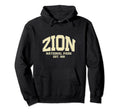 Zion National Park Hoodie - Minimalist Print for Adults - T-Shirt, Sweatshirt, Hoodie