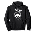 Mom Life Womens Soccer Sport Game Player Hoodie - Trendy Graphic Unisex - T-Shirt, Sweatshirt, Hoodie