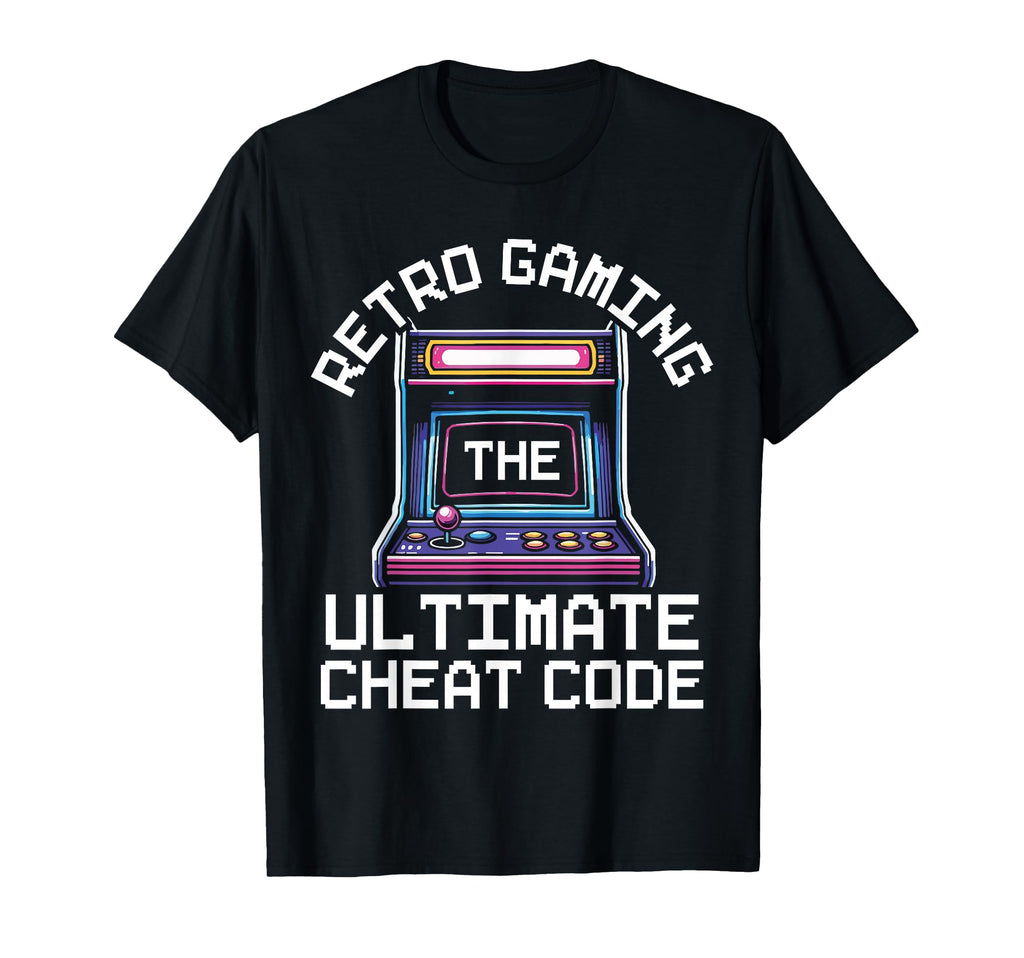 80S Arcade Nostalgia Pixel Art Video T-Shirt - Fun Novelty Design Unisex - T-Shirt, Sweatshirt, Hoodie
