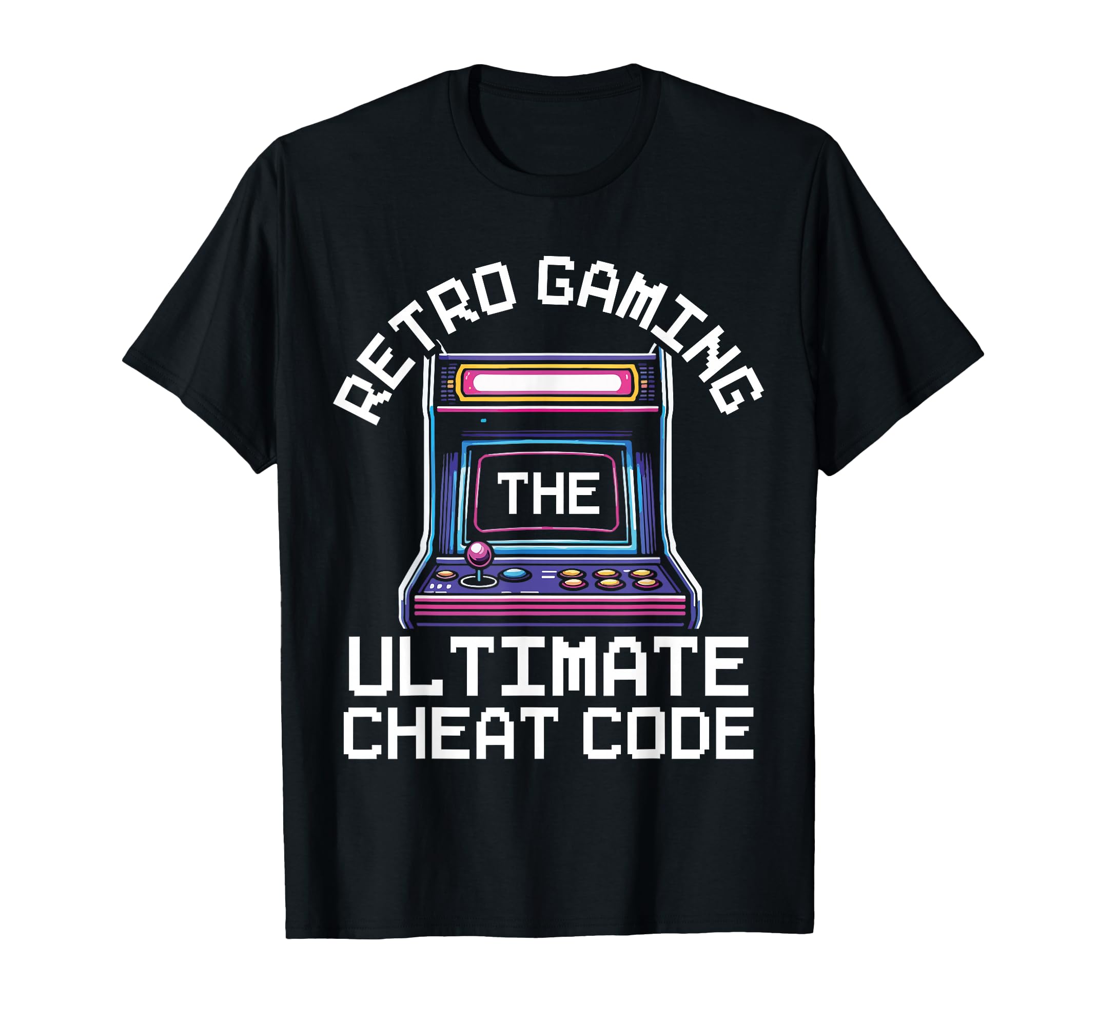 80S Arcade Nostalgia Pixel Art Video T-Shirt - Fun Novelty Design Unisex - T-Shirt, Sweatshirt, Hoodie