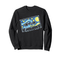 80S 90S Cassette Tape Starry Sweatshirt - Casual Everyday Wear for Adults - T-Shirt, Sweatshirt, Hoodie