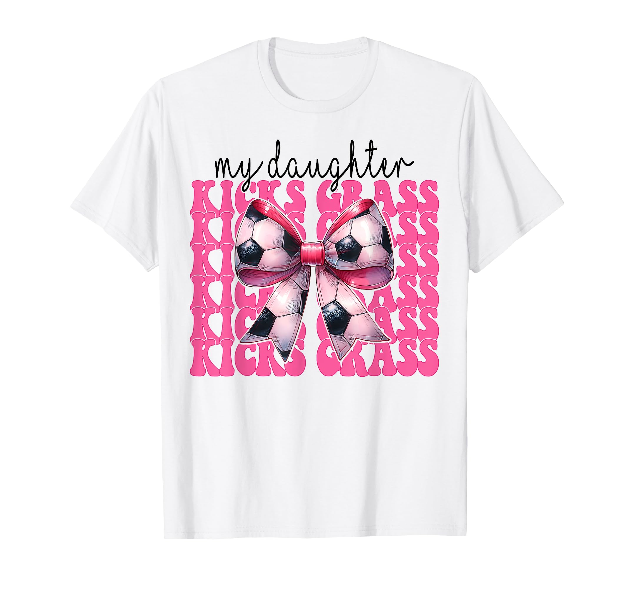 Soccer Mom Mothers Day Coquette Bow T-Shirt - Streetwear Style for Adults - T-Shirt, Sweatshirt, Hoodie