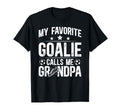 Proud Soccer Goalie Grandpa Soccer T-Shirt - Trendy Graphic Men Women - T-Shirt, Sweatshirt, Hoodie