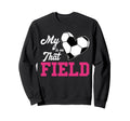 Soccer Mom My Heart Is That Field Sweatshirt - Custom Art Print Unisex - T-Shirt, Sweatshirt, Hoodie