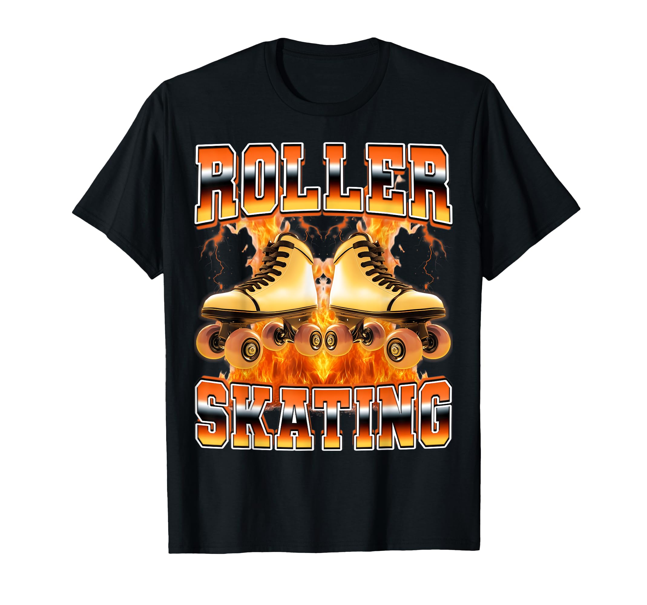 Roller Skating Skater Skate Roller T-Shirt - Fun Novelty Design Unisex - T-Shirt, Sweatshirt, Hoodie