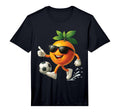 Orange Soccer Performance T-Shirt - Fun Novelty Design for Adults - T-Shirt, Sweatshirt, Hoodie