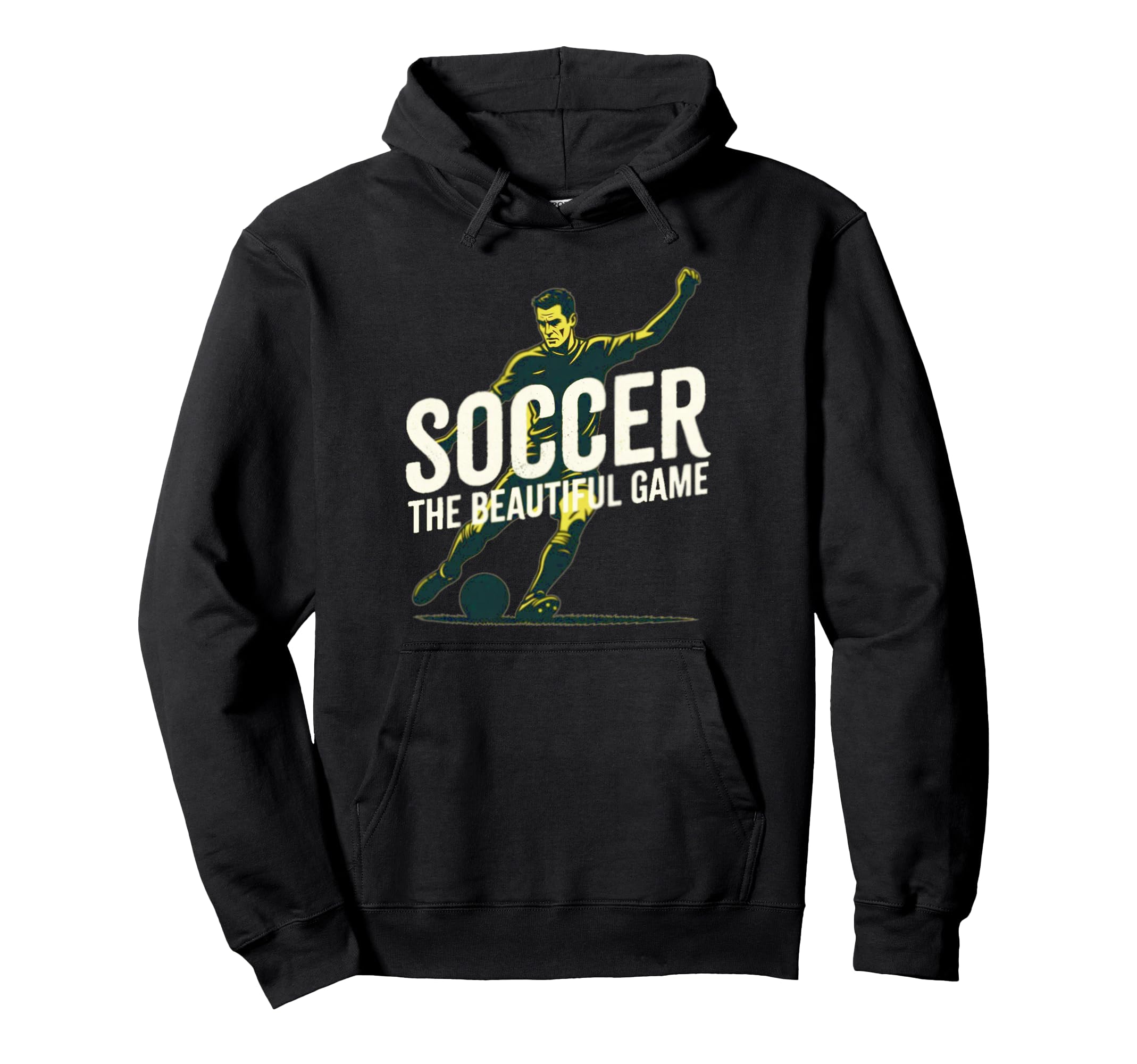 Soccer Butiful Game Foodball Futbal Digor Hoodie - Unique Graphic Unisex - T-Shirt, Sweatshirt, Hoodie