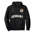 Germany Soccer No 1 Sports Team German Flag Hoodie - Unique Graphic Unisex - T-Shirt, Sweatshirt, Hoodie