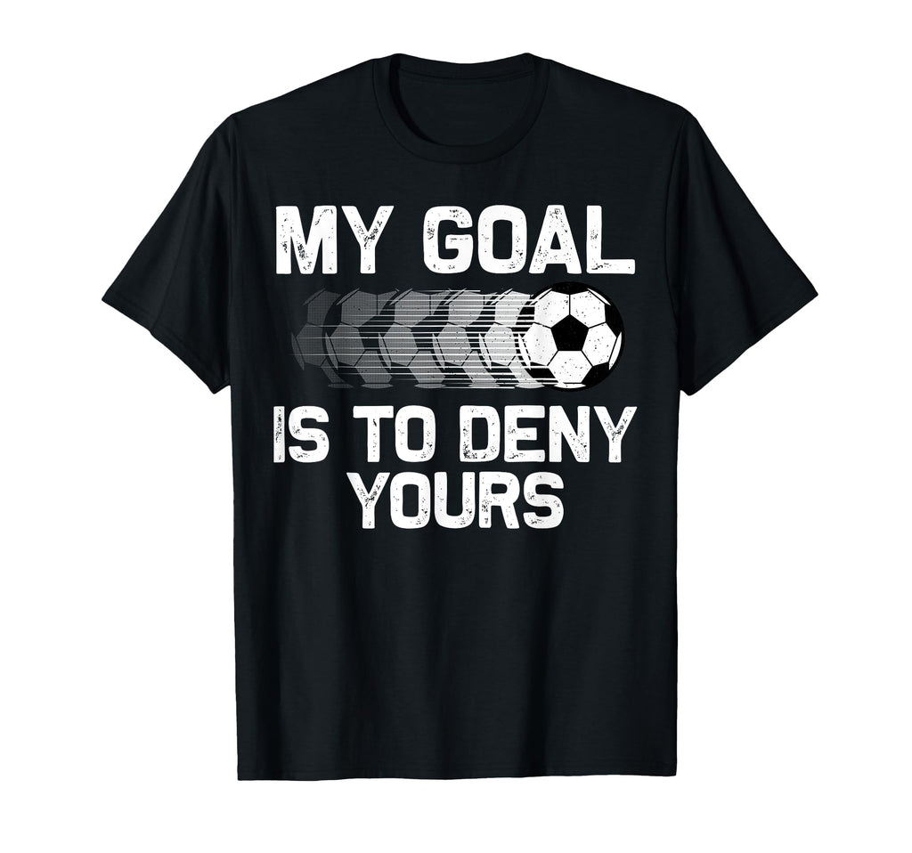 Soccer Goalie Soccer Player Goalkeeper T-Shirt - Minimalist Print Unisex - T-Shirt, Sweatshirt, Hoodie