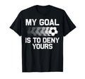 Soccer Goalie Soccer Player Goalkeeper T-Shirt - Minimalist Print Unisex - T-Shirt, Sweatshirt, Hoodie