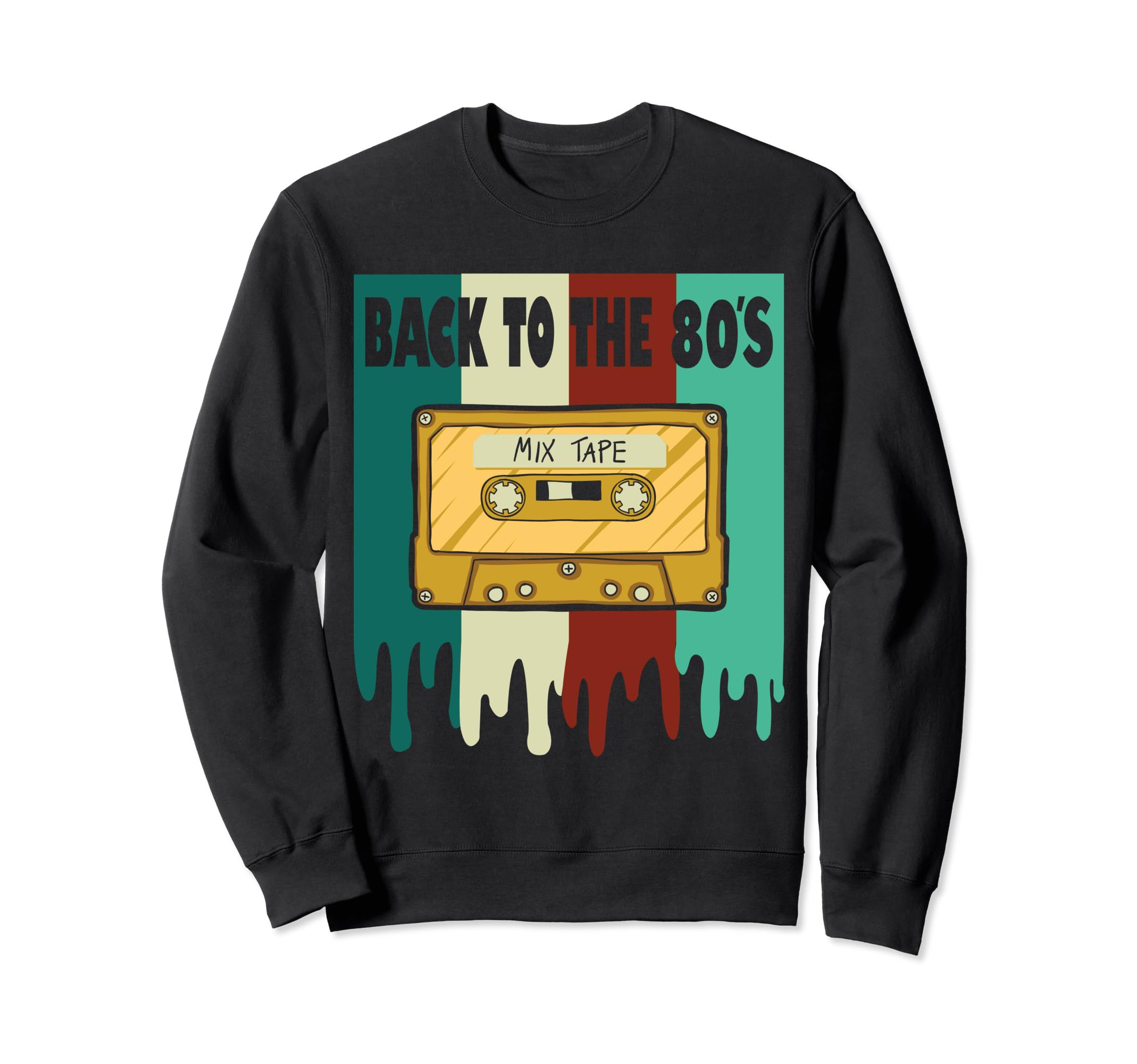 Oldschool Cassette Tape 80S 90S Sweatshirt - Streetwear Style Unisex - T-Shirt, Sweatshirt, Hoodie