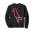 Soccer Silhouette Footballer Sweatshirt - Aesthetic Graphic for Adults - T-Shirt, Sweatshirt, Hoodie