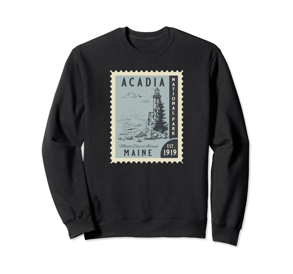 Acadia National Park Maine Mount Desert Sweatshirt - Trendy Graphic Unisex - T-Shirt, Sweatshirt, Hoodie