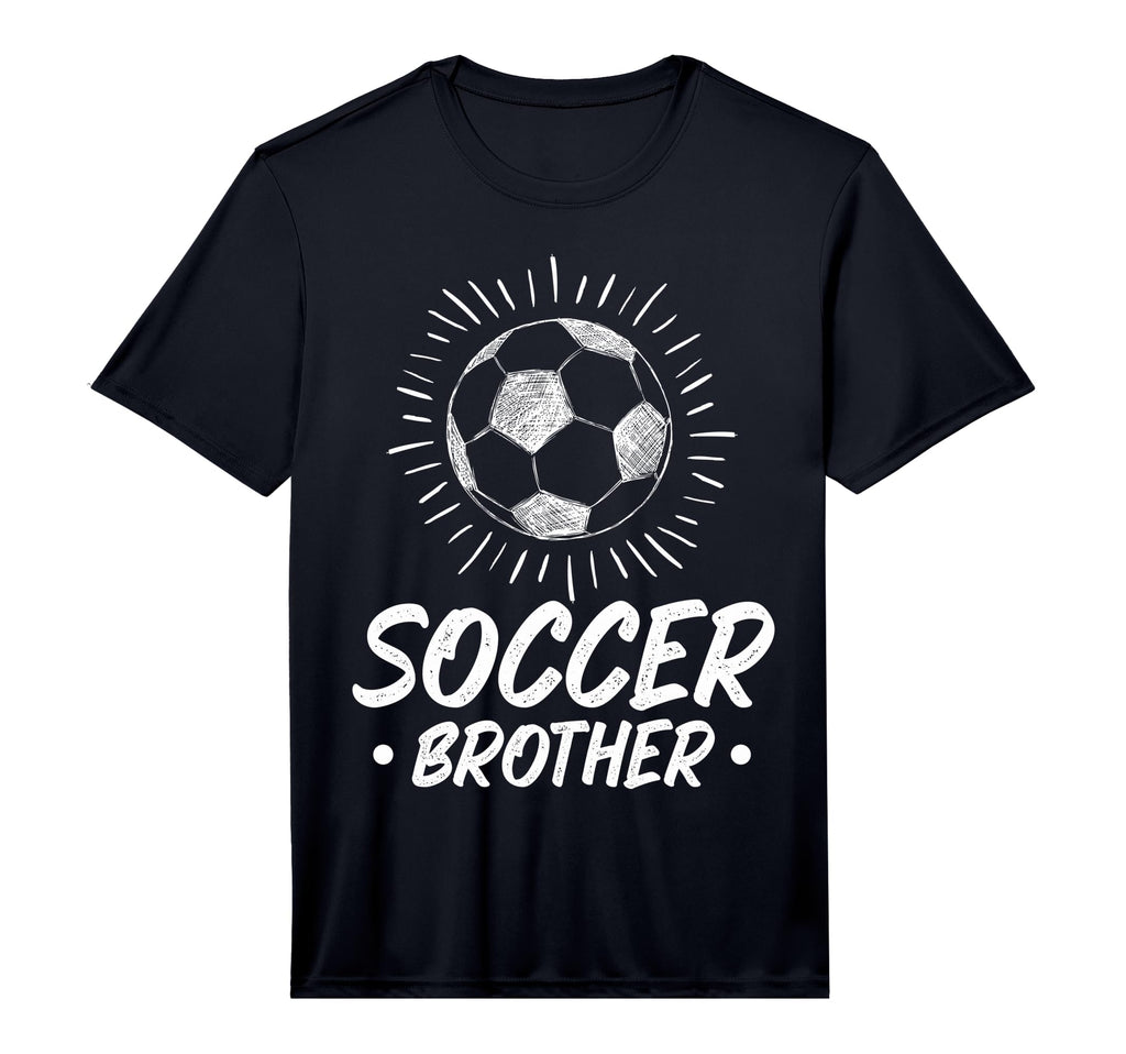 Soccer Brother Soccer Fans Brother T-Shirt - Custom Art Print for Adults - T-Shirt, Sweatshirt, Hoodie